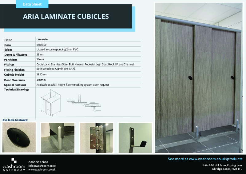 Aria Laminate Cubicles