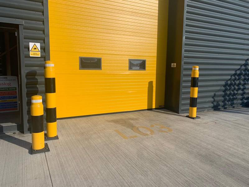 ImpactSAFE Heavy Duty Bollard - PAS 13 Tested Bolt Down Bollard