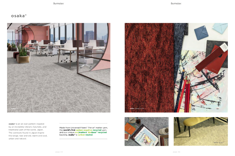 multilevel loop carpet tiles brochure