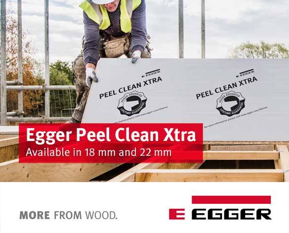 EGGER Peel Clean Xtra Structural Tongue & Groove Flooring - Structural Flooring Board