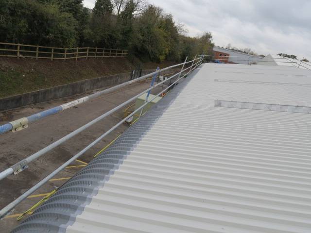 Metal Roof Refurbishment Project Using BBA Approved Metalseal by Liquasil ltd