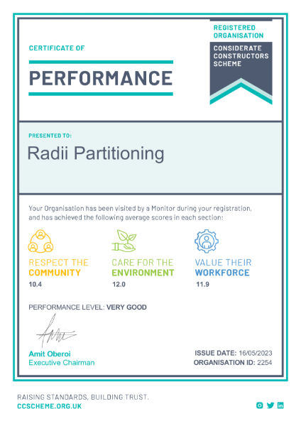 Considerate Constructors Certificate