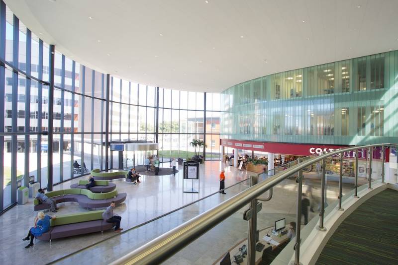 Orbis OS211 Glass Balustrades for Blackpool Victoria Hospital