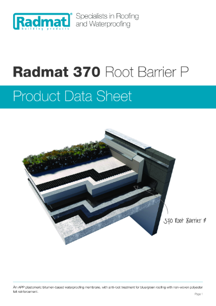 Radmat 370 Root Barrier P