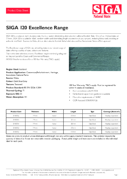 SIGA 120 PDS Oct 2025 V2