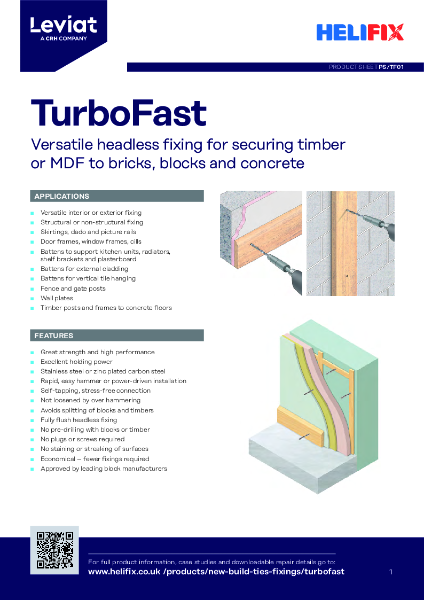 Leviat Helifix Product Sheet - TurboFast