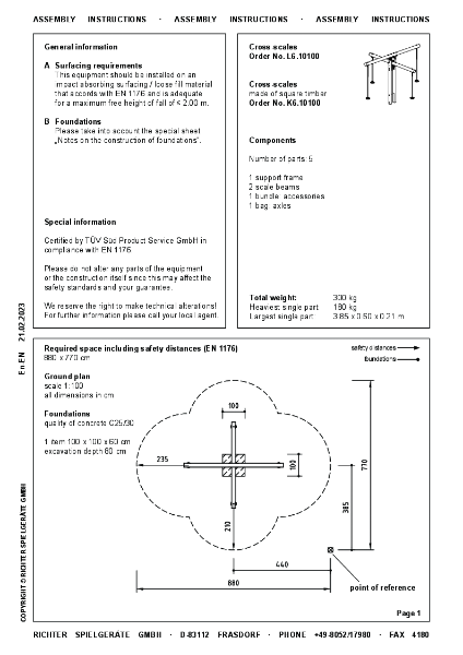 M6.10100En-EN - Cross Scales Assembly