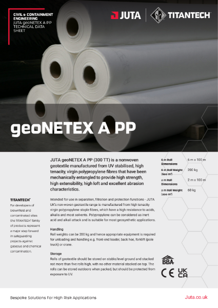 JUTA geoNETEX A pp 300 TT UVLS