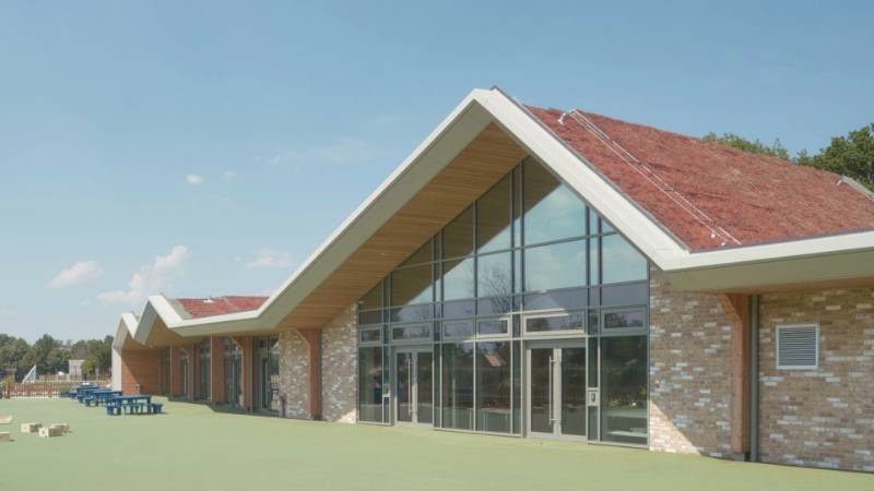 Aluminium Fascia Soffit at Haberdashers' Askes Boy's School