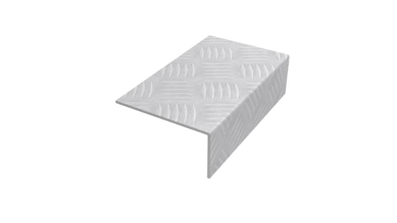 Aluminium Chequer Plate Stair Nosings