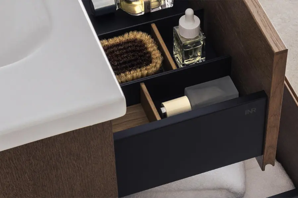 Servantskap Grand Grip Med Hel Porselenservant Eller Benkeplate Med Innfelt Servant