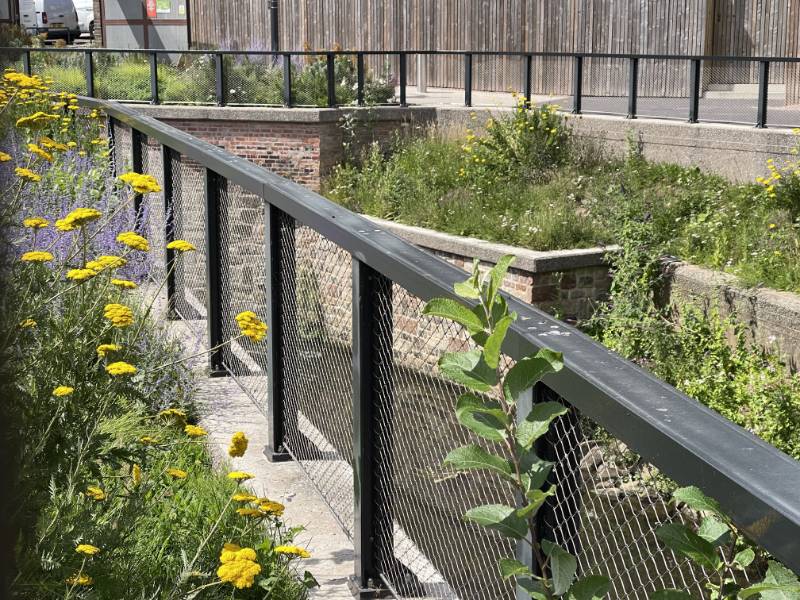 JAKOB Webnet Frames at Mayfield Park, Manchester | MMA Architectural ...