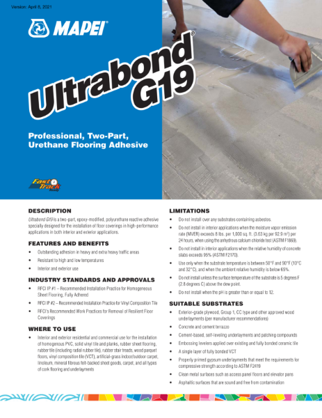 Ultrabond® G19