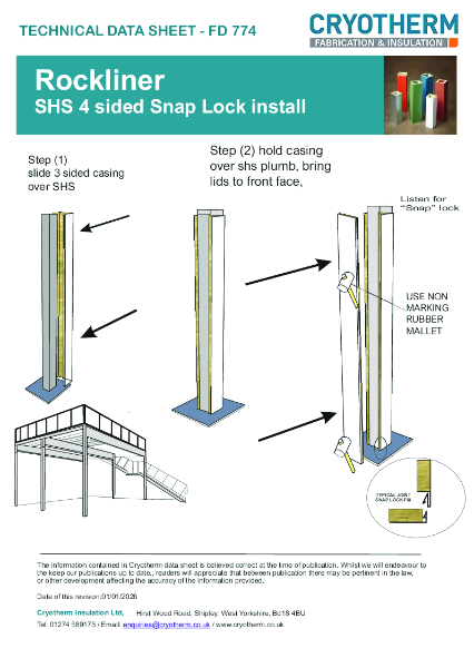 Cryotherm-Rockliner Data Sheet  FD 774