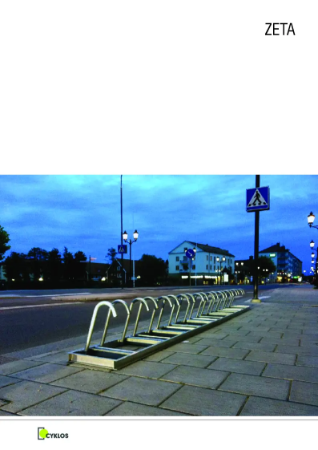 Cykelställ Zeta - Produktblad
