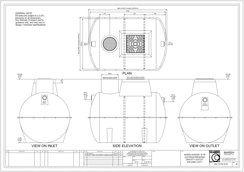 EN 16 PE STD RISER (Rev.B) - Round