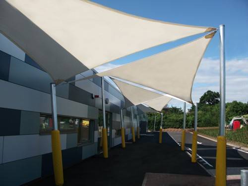 Castle Wood School, Shade Sails