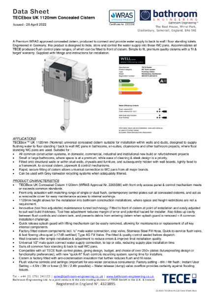 TECEbox H1120 Data Sheet