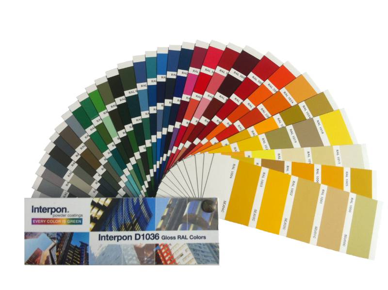 Powder Coating - Interpon D1036 RAL - Matt