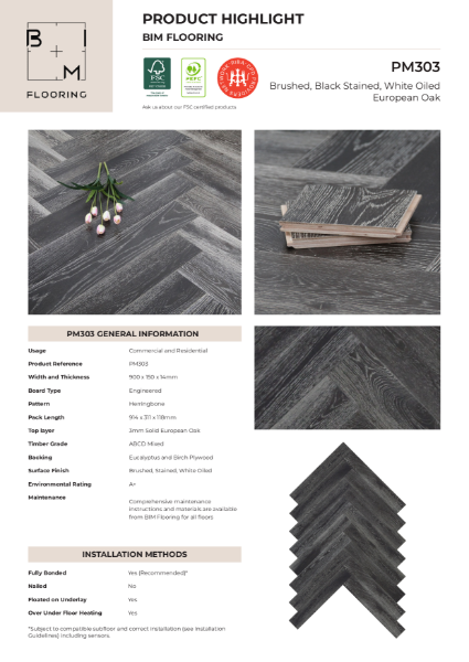 Product Highlight - Herringbone PM303