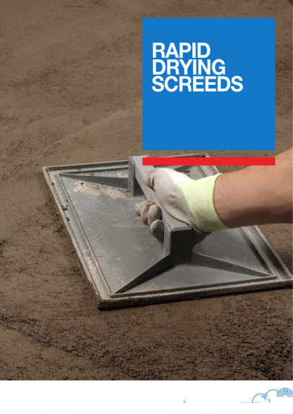 Rapid Drying Screeds