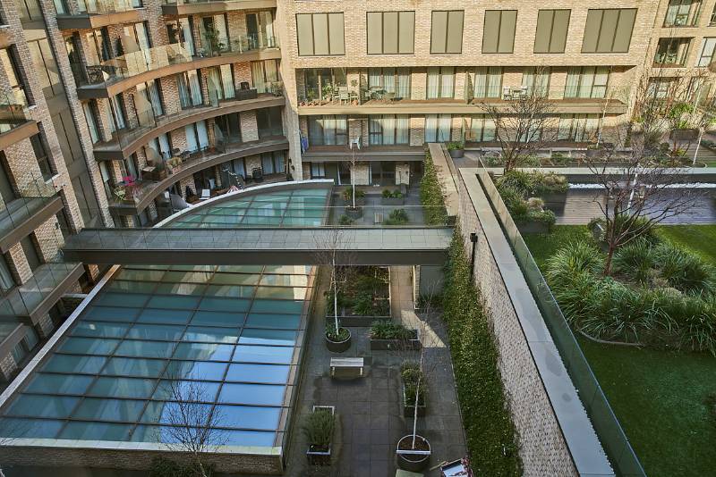 Riverside Studios arts and media centre - glass roof