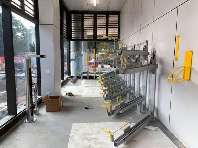 New Bike Parking Facility For Macquarie University