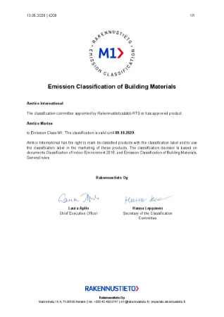 M1 emission classification