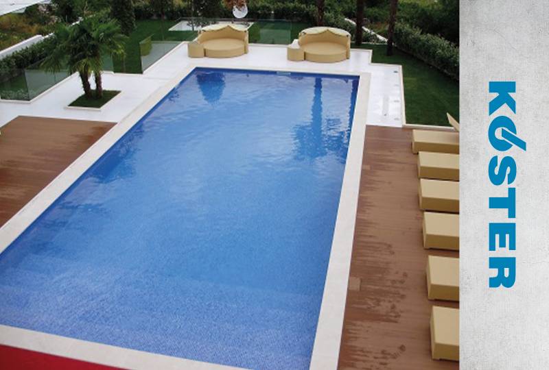Swimming Pool - Under Tile Waterproofing System