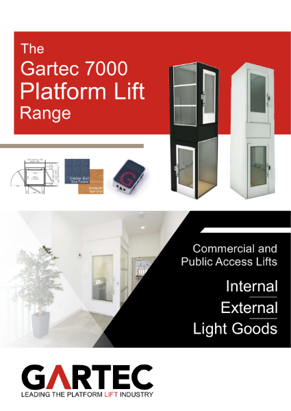 Gartec Lifts - 7000 Commercial Platform Lift Range