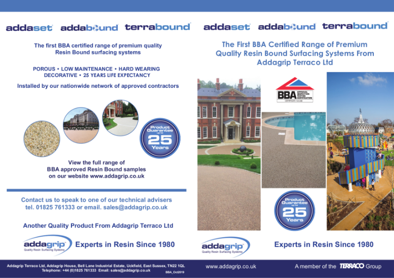 BBA Resin Bound Surfacing Brochure