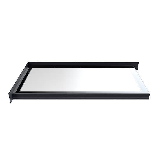 Flushglaze Fixed Rooflight - Two Wall Abutment