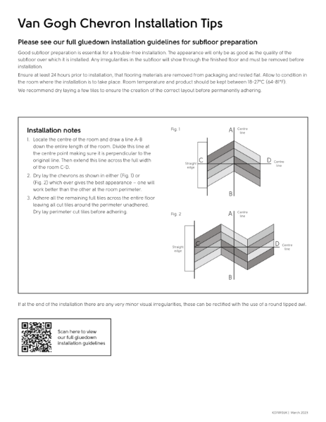 Van Gogh Chevron-installation-guide