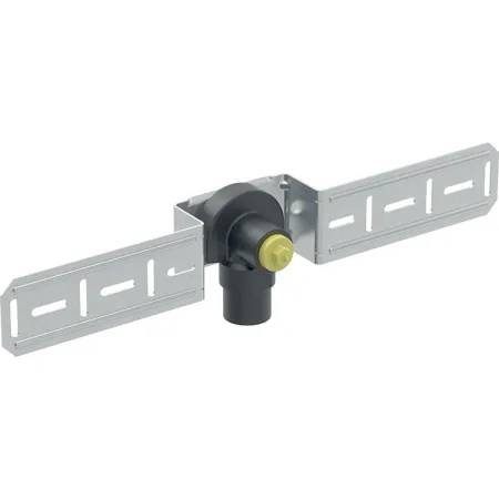 Geberit Flowfit Connection Bend 90°, Premounted, Single, Offset, Insulated