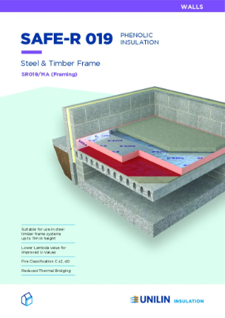 Safe-R SR019/MA Framing - Product Data Sheet