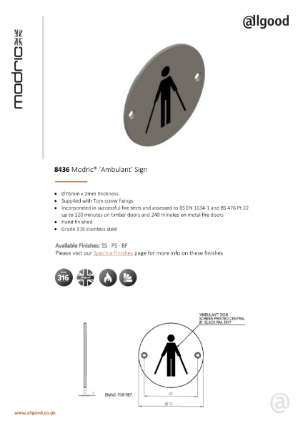 8436 Modric® Datasheet