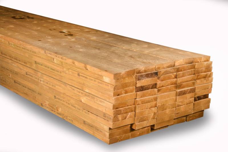 47mm x 225mm (fin 45x220) C24 Treated  - Carcassing Timber