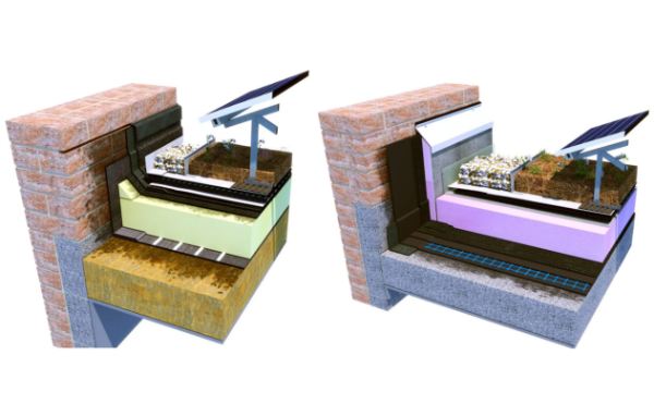 Langley Biosolar System: Including Shade Tolerant Living Roof Elements & K2 Solar Frame