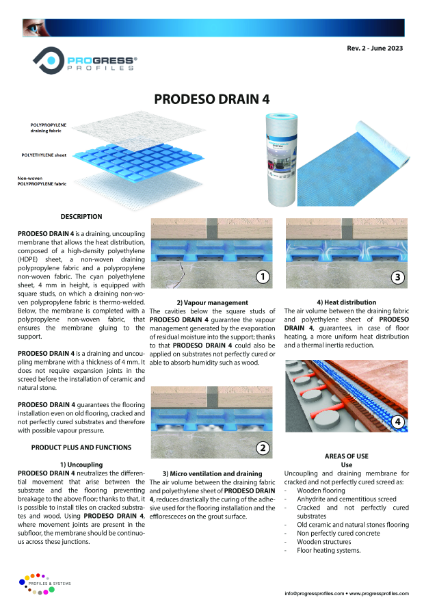 Prodeso Drain 4 EN