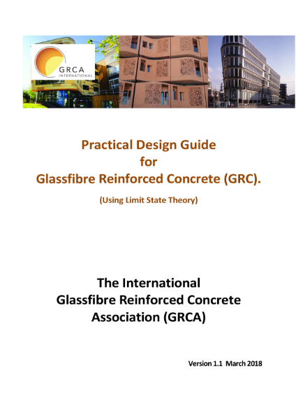 GRC/GFRC Facades – Practical Design Guide for GRC (Glassfibre Reinforced Concrete)