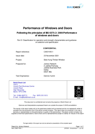 W21195-1 part 2 report side hung