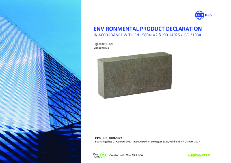 EPD - Lignacite (100mm 10.4N)