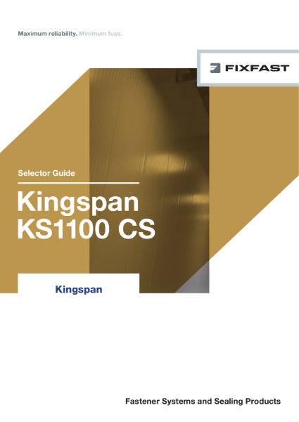 Kingspan KS1100 CS Selector Guide