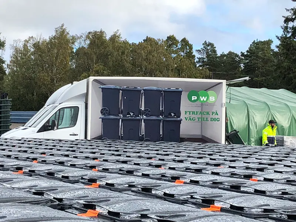 En fjärdedel av Sveriges kommuner har infört fyrfackskärl!
