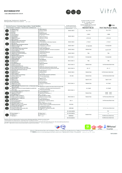 TechnicalDataSheet_K947398R0001VTET_10X80 CARDOSTONE ANTH. CLRPLTH7R