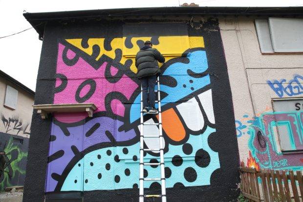 Street artists put colour back into the community at Preston Road