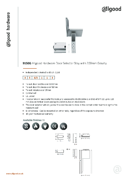 9150G-Datasheet Iss07