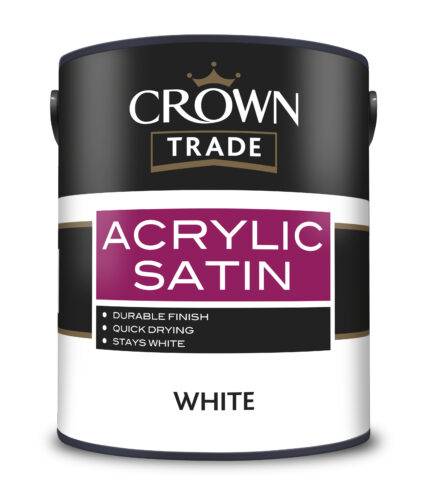 Crown Trade Acrylic Satin