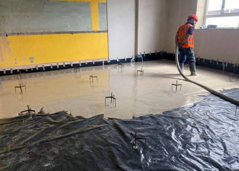 LiteFlo® Lightweight Flowing Screed | Floor Screed Ireland | Our Lady of Hope School Crumlin