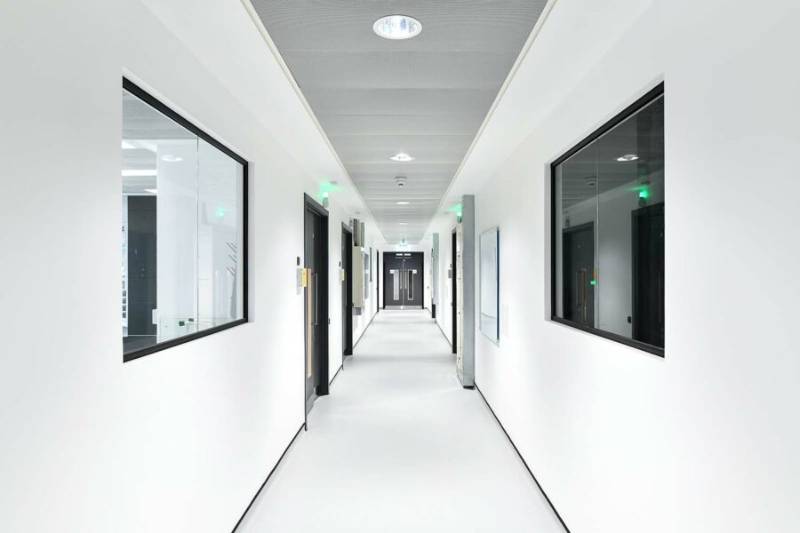 S36 lay-on corridor system - Metal ceiling - Suspended Ceiling Corridor System